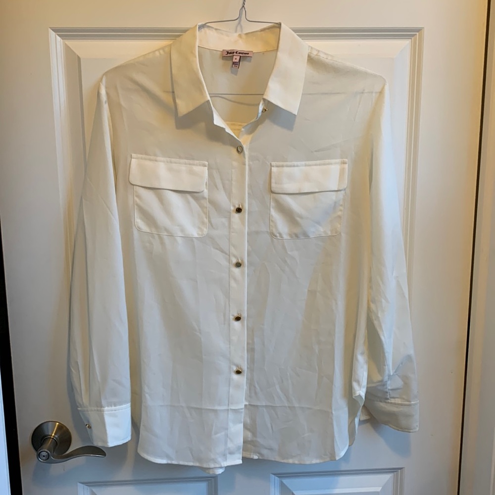 Juicy Couture Cream Blouse
